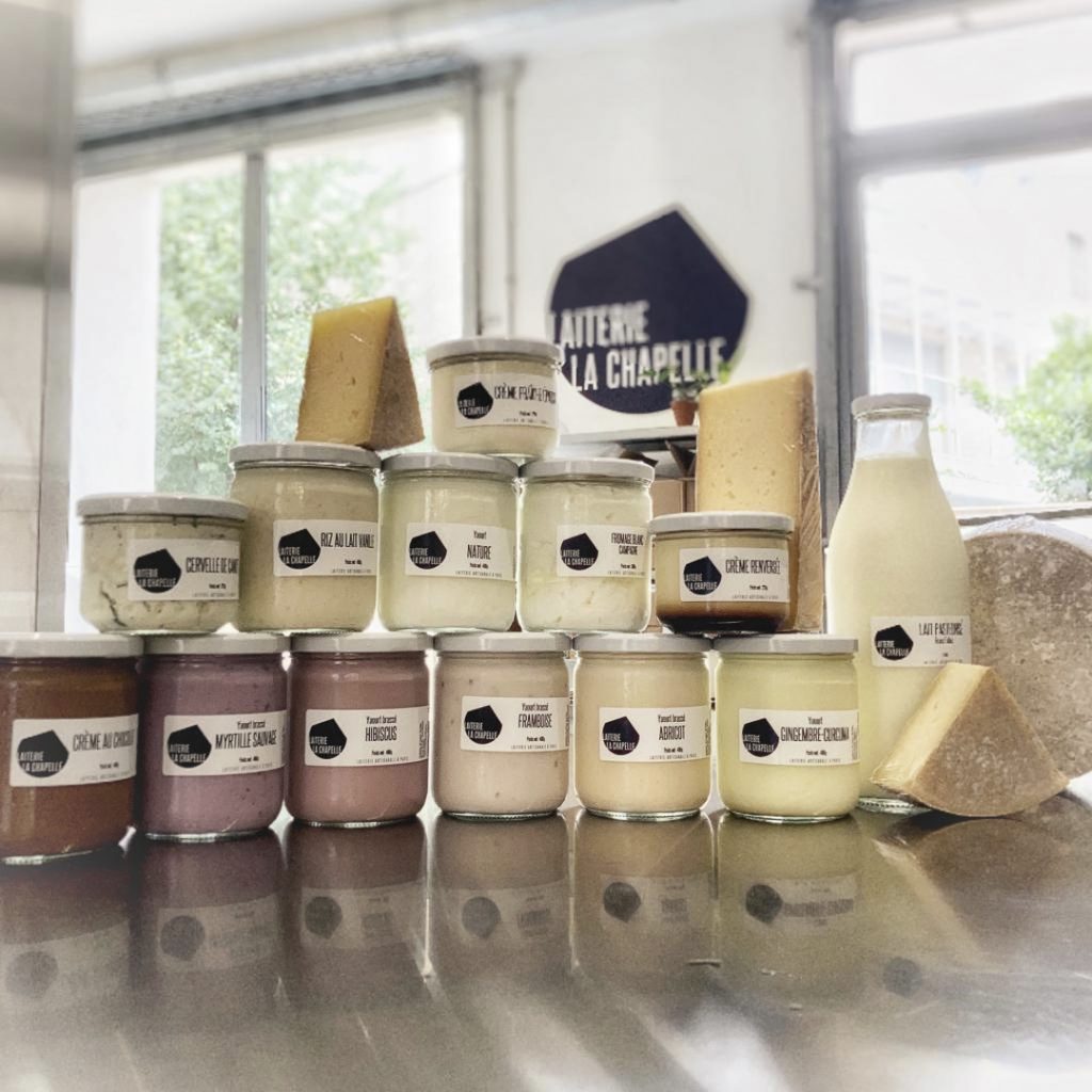 Produits laitiers par Laiterie la Chapelle