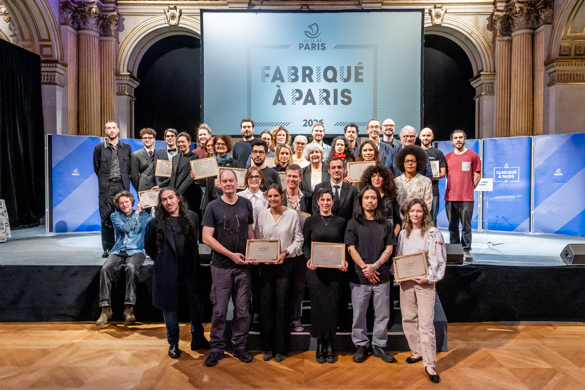 Label fabriqué à paris