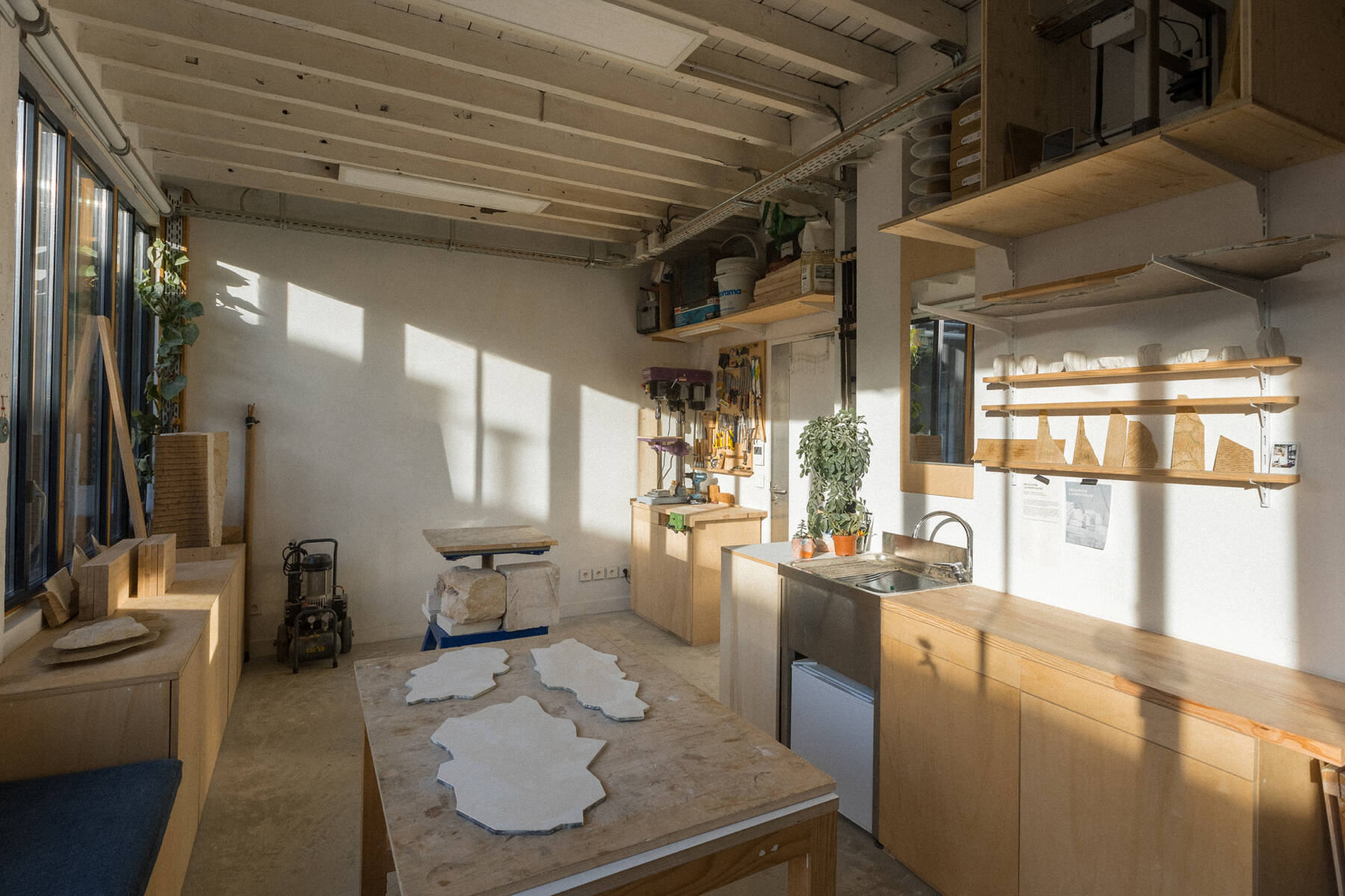 Maxime Bellaunay's Studio © Studio Villa Monica
