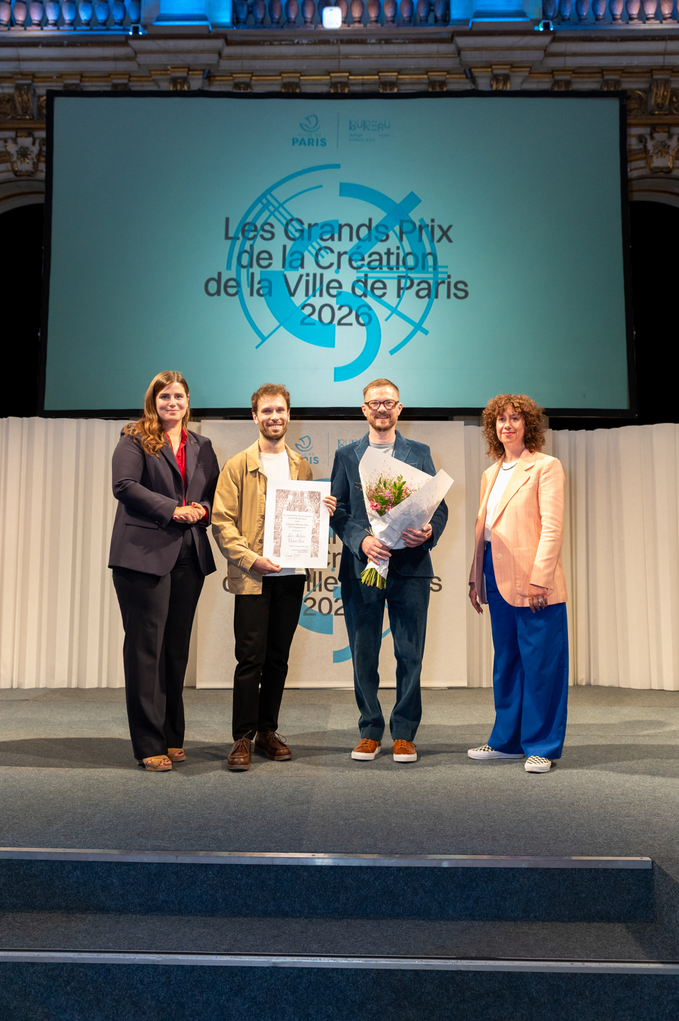 Victor Bert, Lauréat des Grands Prix de la Création catégorie Métiers d'art Prix Engagement